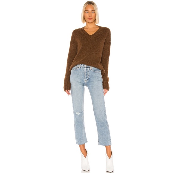 Re/Done 90’s VNeck Sweater - Picture 3 of 11